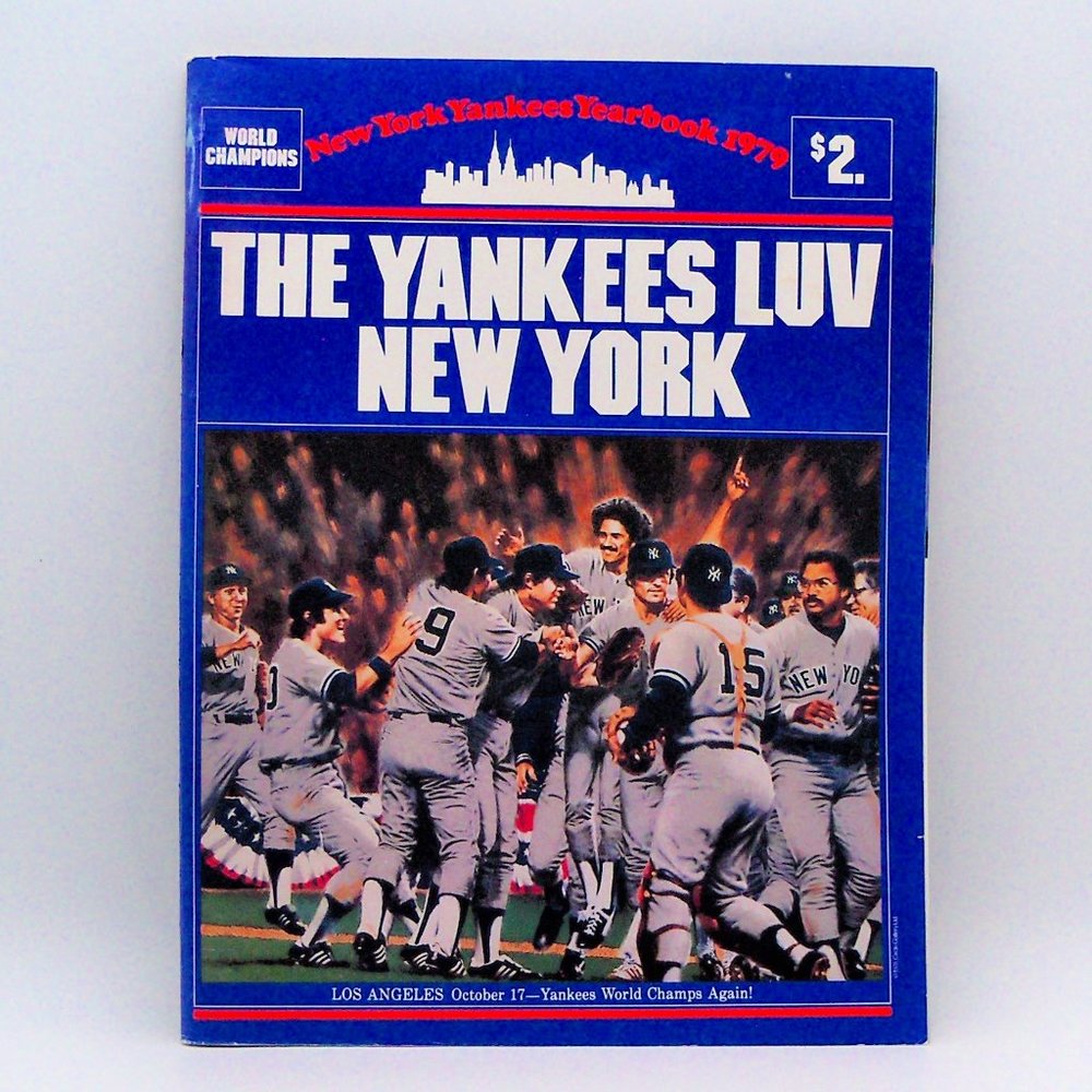 New York Yankees Yearbook 1979